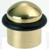 Door Stop Floor 32mm Polished Brass (Per EACH)