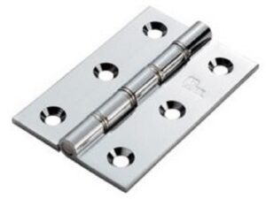 Solid Drawn Brass Butt Hinge Dssw 3x2 CP (Per HINGE)