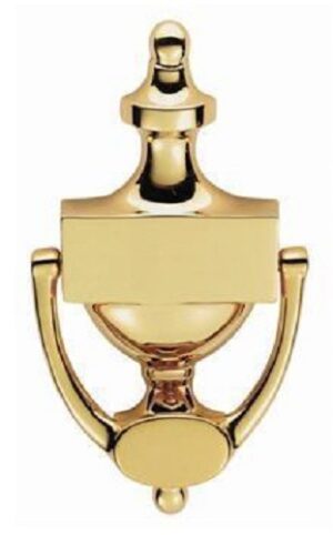 Door Knocker Urn 200mm Victorian Polished Brass (Per EACH)