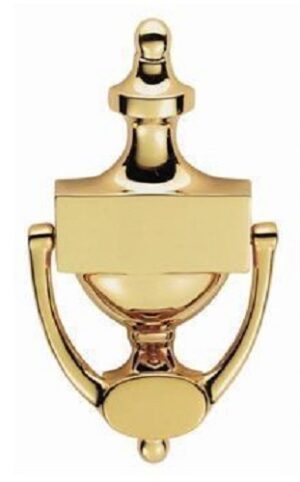Door Knocker Urn 150mm Victorian Polished Brass (Per EACH)
