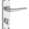 EUROSPEC SAA21WC Lever Privacy Or Bathroom Furn 152x41mm Aluminium (Per SET)