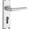 EUROSPEC SAA21Y Lever Lock Euro Furn 152x41mm Aluminium (Per SET)