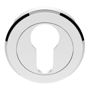 CARLISLE BRASS SZM001CP Escutcheon Euro (51x10) Concealed Fixing CP (Per PAIR)
