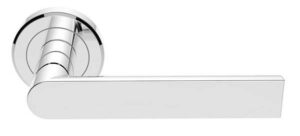 Edge Lever On Rose Concealed Fixing CP (Per PAIR)
