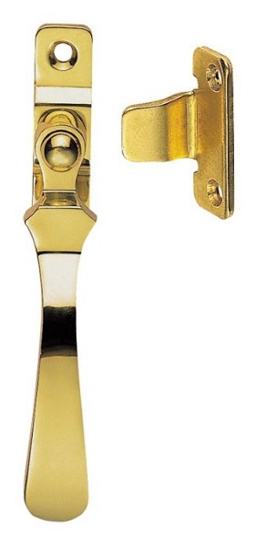 Casement Fastener Wedge Locking Polished Brass (Per EACH)