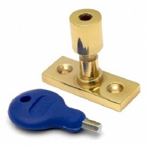 Locking Casement Stay Pin Polished Brass (Per EACH)
