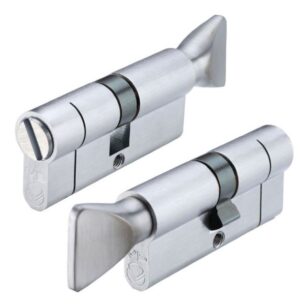 ZOO HARDWARE V5EP70CBLSC Euro Privacy Emergency Release Cylinder & Turn 70mm SCP (Per EACH)