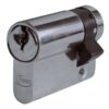 ASEC AS11876 Euro Single Cylinder Adjustable Cam 35/10mm NP (Per EACH)