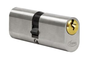 ASEC VT10182 Oval Double Cylinder 74mm NP/PB (Per EACH)