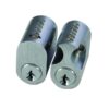 Scandinavian Cylinders Pair Satin Chrome (Per SET)