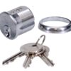 Threaded Cylinder Single Satin Chrome (Per EACH)