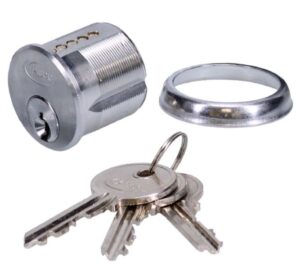 Threaded Cylinder Single Satin Chrome (Per EACH)
