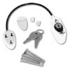 ERA 723-15 Cable Safety Restrictor White (Per EACH)