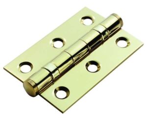 Ball Bearing Hinge G7 76x51x2mm PVD SS PB (Per HINGE)
