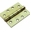 Ballbearing Hinge Grade 13 102x76x3 PVD SS PB (Per HINGE)