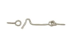 PERRY Gate Hook & Eye 70x7 Zinc Plated (Per EACH)
