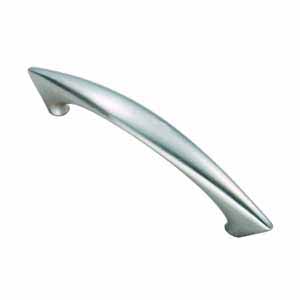 Angled End Bow Handle 192mm Satin Nickel (Per EACH)