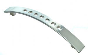 Quadra Curved Cabinet Handle 128mm Polished Chrome (Per EACH)