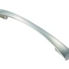 Waisted Flat Bow Handle 128mm Satin Nickel (Per EACH)