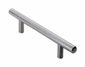 FINGERTIP DESIGN FTD445DSC T-Bar Handle 12mm Bar 192mm Satin Chrome (Per EACH)