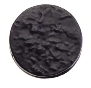 7106 Escutcheon Key Covered 36mm Diameter Antique Black (Per PAIR)