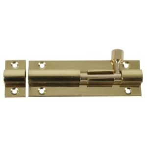 Barrel Bolt Straight 2in/50mm PB (Per EACH)