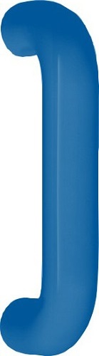 HEWI 111G Pull Handle 115x20mm Mid Blue Nylon (Per EACH)