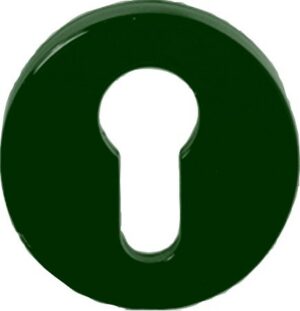HEWI 306PZ.70 Escutcheon Euro (52x9) Forest Green Nylon (Per PAIR)