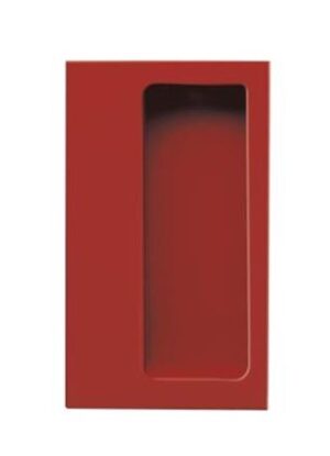 HEWI Flush Pull Handle 100 x 60mm Burgundy (Per EACH)