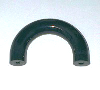 HEWI 548RD50 Cabinet Pull Handle 50x10mm Dark Green (Per EACH)