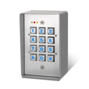 ICS SECURITY Keypad Standalone 12/24vdc Aluminium (Per EACH)
