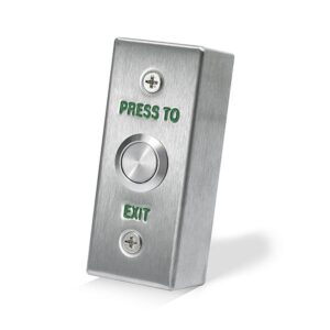 Exit Switch Large Round Press To Exit SSS (Per EACH)