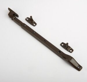 Casement Stay 254mm 2 Pin Brown (Per EACH)