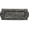KIRKPATRICK 1073 12X3 Letter Plate 305 x 76mm Antique Black (Per EACH)