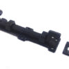 KIRKPATRICK 1155C 6 Door Bolt Cranked 6 Antique Brass (Per EACH)