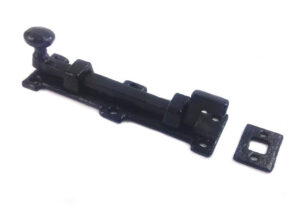 KIRKPATRICK 1155C 8 Door Bolt Cranked 8 Antique Brass (Per EACH)