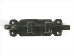 KIRKPATRICK 1546 Door Bolt Straight 101mm Antique Black (Per EACH)