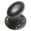 KIRKPATRICK +1550 RIM ROSE Rose For Oval Knob Furniture Rim Blk (Per EACH)