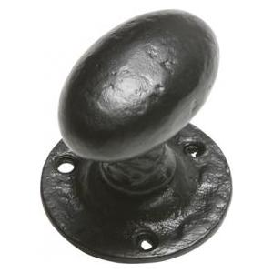 KIRKPATRICK +1550 RIM ROSE Rose For Oval Knob Furniture Rim Blk (Per EACH)