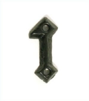 KIRKPATRICK 1976/1 Numeral 1.3/4 '1' Antique Brass (Per EACH)