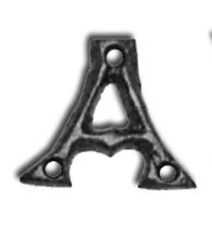 KIRKPATRICK 1976/A 1976 A Letter 1.3/4 'A' Antique Brass (Per EACH)
