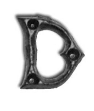 KIRKPATRICK 1976 D Letter 1.3/4 'D' Antique Brass (Per EACH)