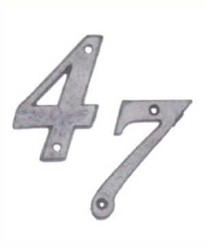 KIRKPATRICK 1979/2 Numeral 3in '2' Antique Brass (Per EACH)