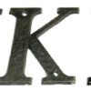 KIRKPATRICK 1979/I 1979-3 I Letter 3in 'I' Antique Brass (Per EACH)