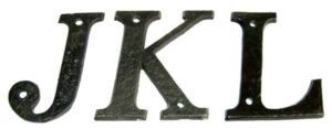 KIRKPATRICK 1979/I 1979-3 I Letter 3in 'I' Antique Brass (Per EACH)