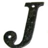 KIRKPATRICK 1979/J 1979-3 J Letter 3in 'J' Antique Brass (Per EACH)