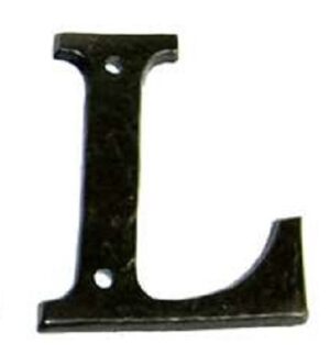 KIRKPATRICK 1979/L 1979-3 L Letter 3in 'L' Antique Brass (Per EACH)