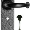 KIRKPATRICK 2451 B Lever Bathroom Furniture Antique Black (Per SET)