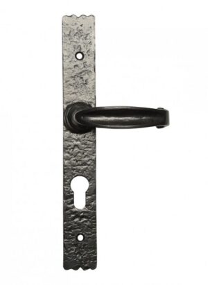 KIRKPATRICK 2461-EU 92cc PVC Door Lever 268x37 92 192fix Antique Black (Per SET)