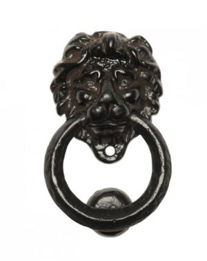 KIRKPATRICK 2630 2630 Door Knocker Lion Antique Black (Per EACH)